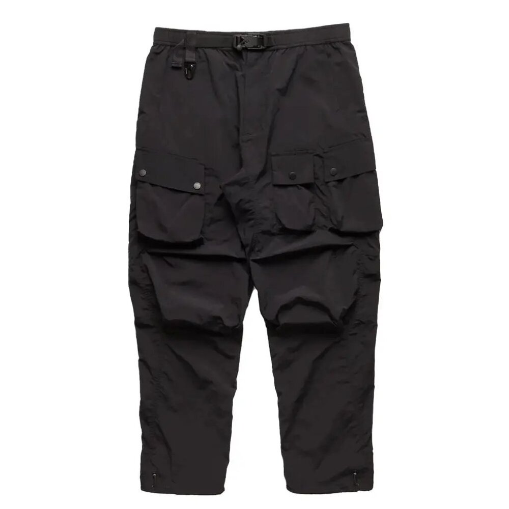 Maharishi Veg Dyed Cargo Track Pant M Black